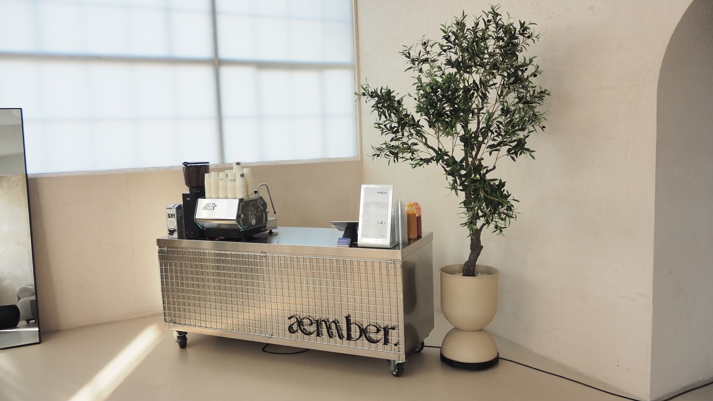 æmber. event services – mobile Kaffeebar